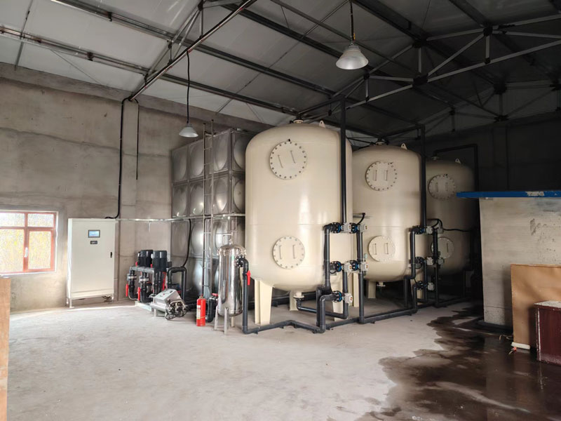 绿源肉业40吨除铁锰设备