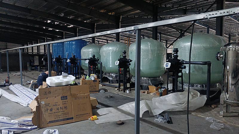 砖厂40吨软化设备==